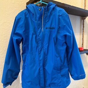 Columbia Kids Blue Rain Jacket
